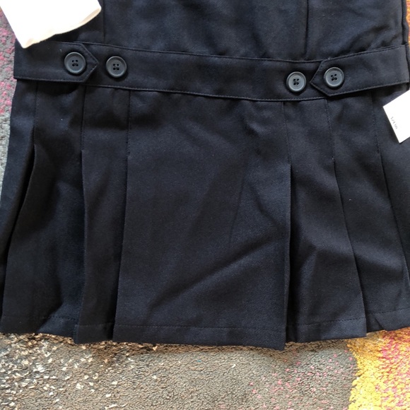 Lot Chaps Approved School Wear 2 Dresses, Blue Shirt, Tan Skirt, 2 Blouses (8) - Picture 2 of 9